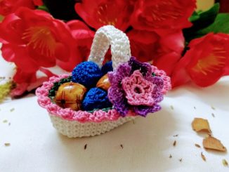 Mini Crochet Basket Avyastore