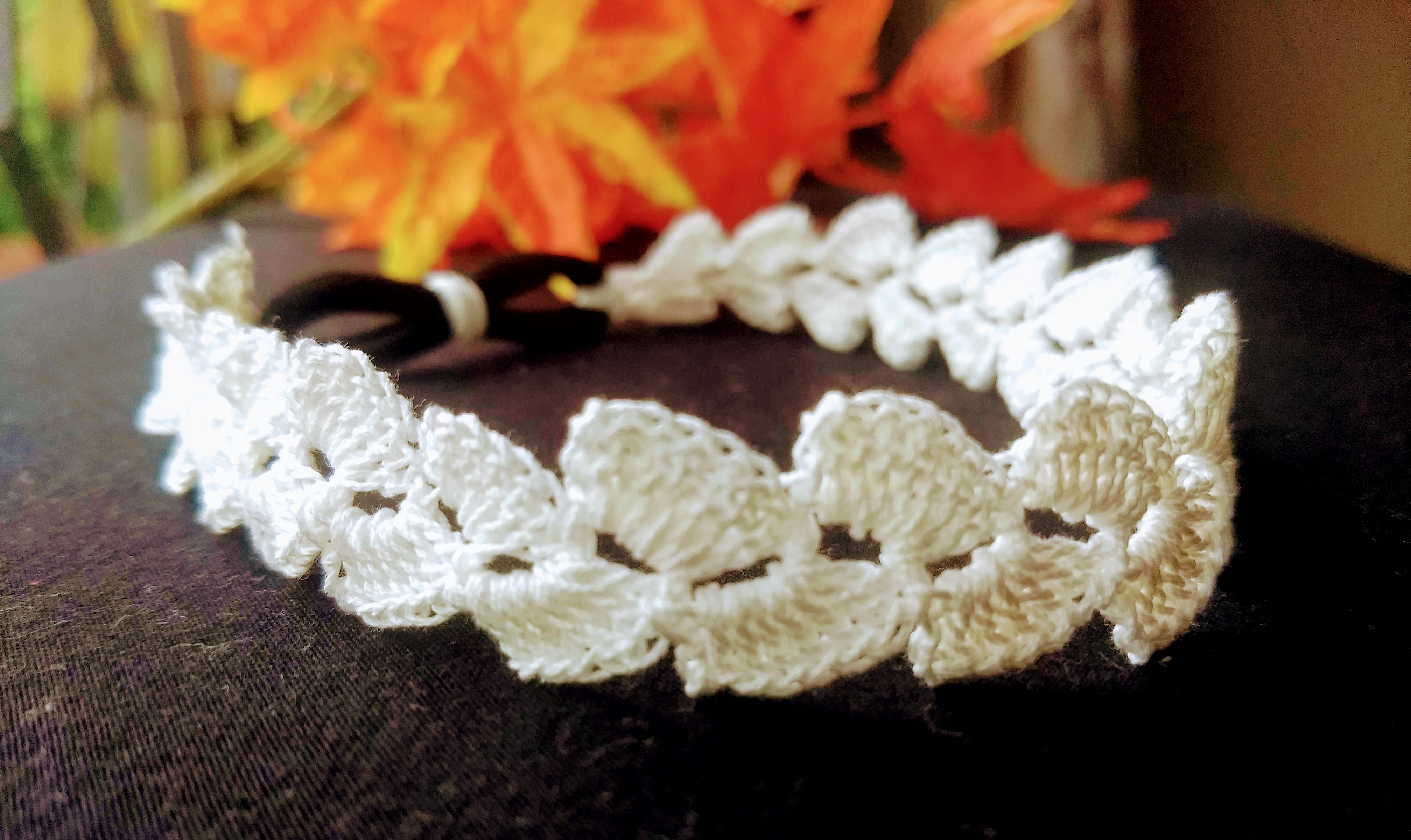 How to crochet a lace headband Instructions & Free Pattern