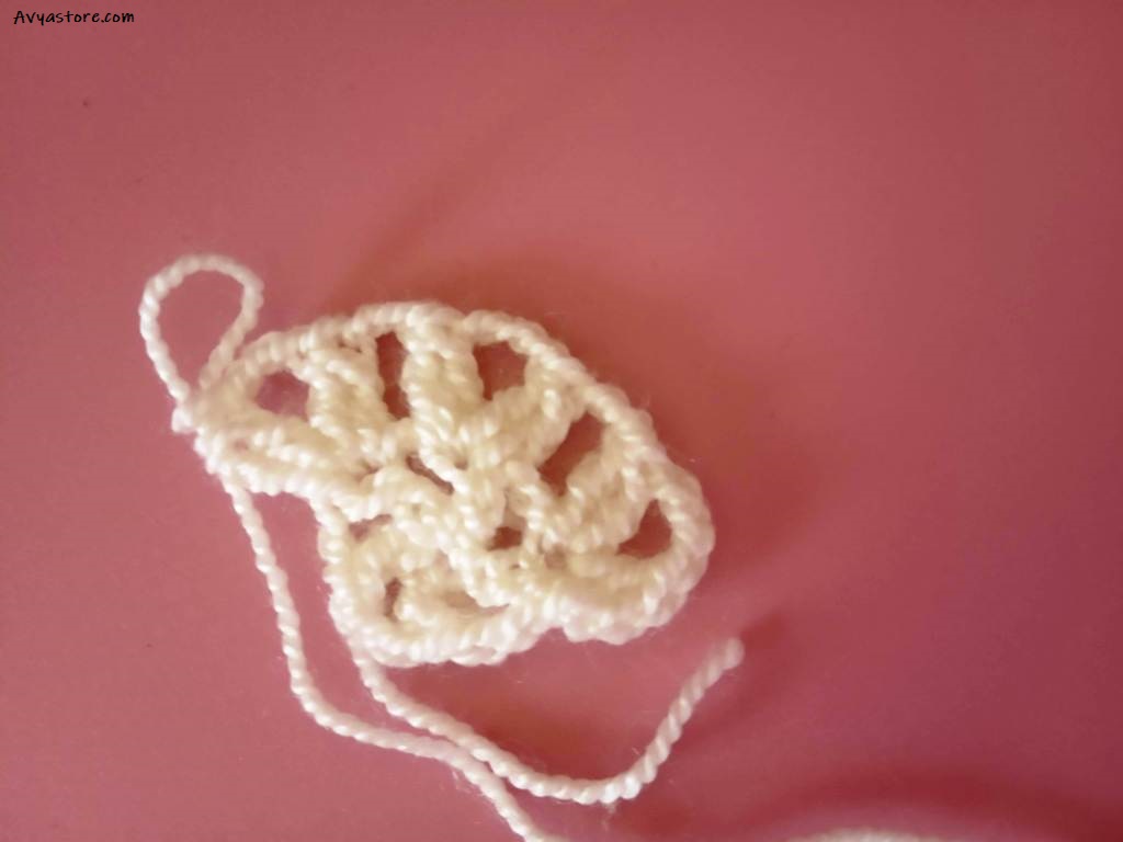How to Crochet Large Flower Motif - Free Pattern