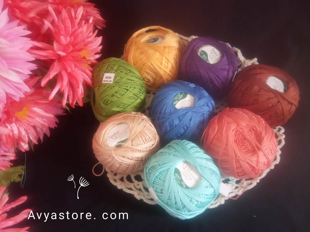 Yarn Review - Anchor Mercerised Knitting Cotton