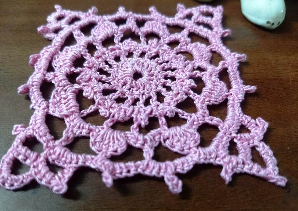 Lacey Thread Crochet Motifs No. 1