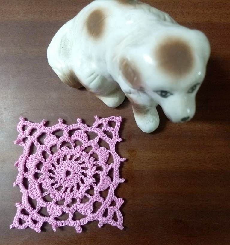 Lacey Thread Crochet Motifs No. 1