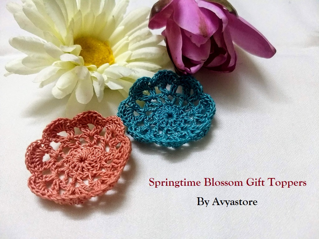 Springtime Blossom Gift Toppers