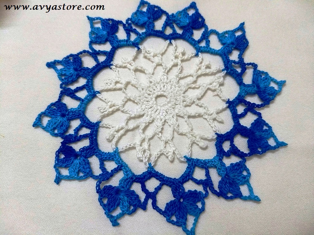 Avyastore-Floral Lace Mini Doily
