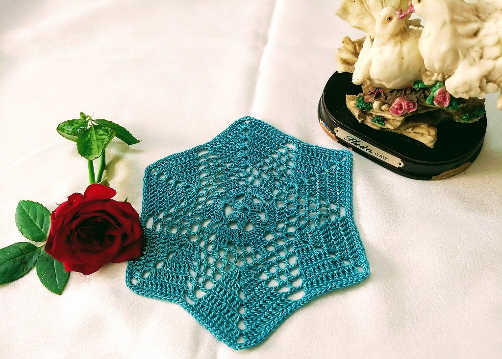 Floral Granny Hexagon Motif_Avyastore