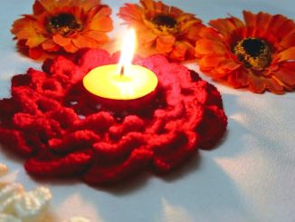 Rose Tealight Candle Holder