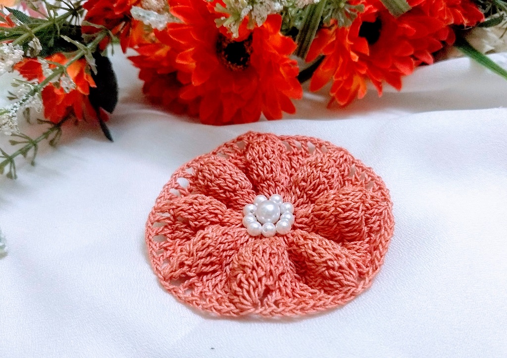 Poinsettia Flower Motif_Avyastore