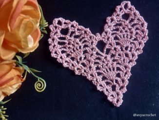 Crochet Lace Heart
