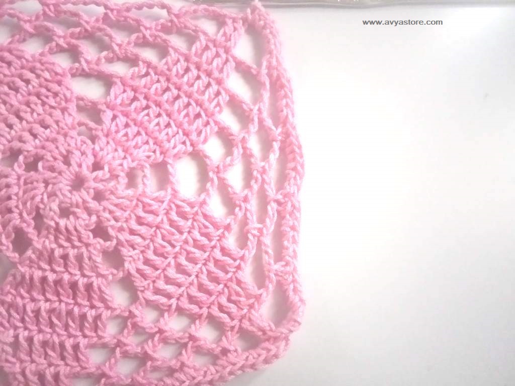 How To Crochet Pentagon Motif - Free Pattern and Instructions