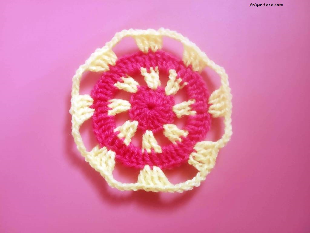 Crochet Tea Coaster - Free Pattern and Instructions