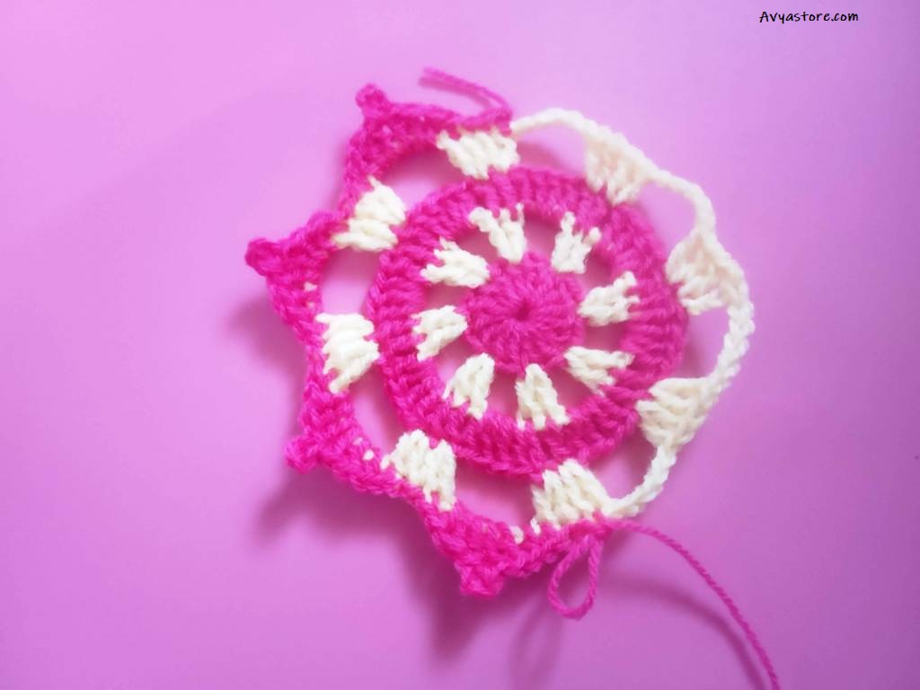 Crochet Tea Coaster - Free Pattern and Instructions