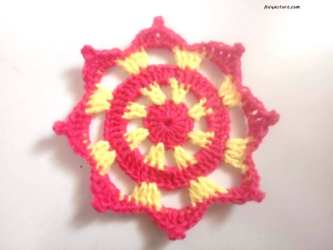 How to Crochet Tea Coaster - Free Pattern and Instructions