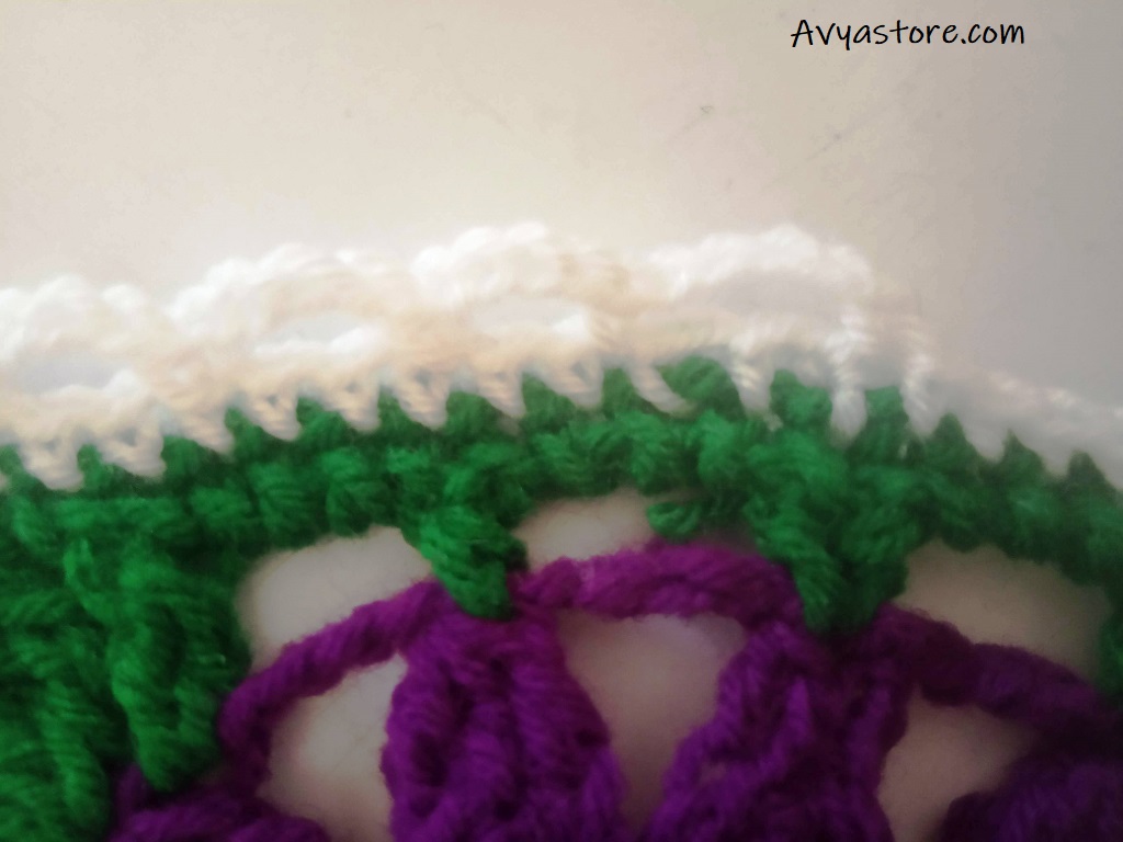 Cineraria Granny Square - Crochet Free Pattern