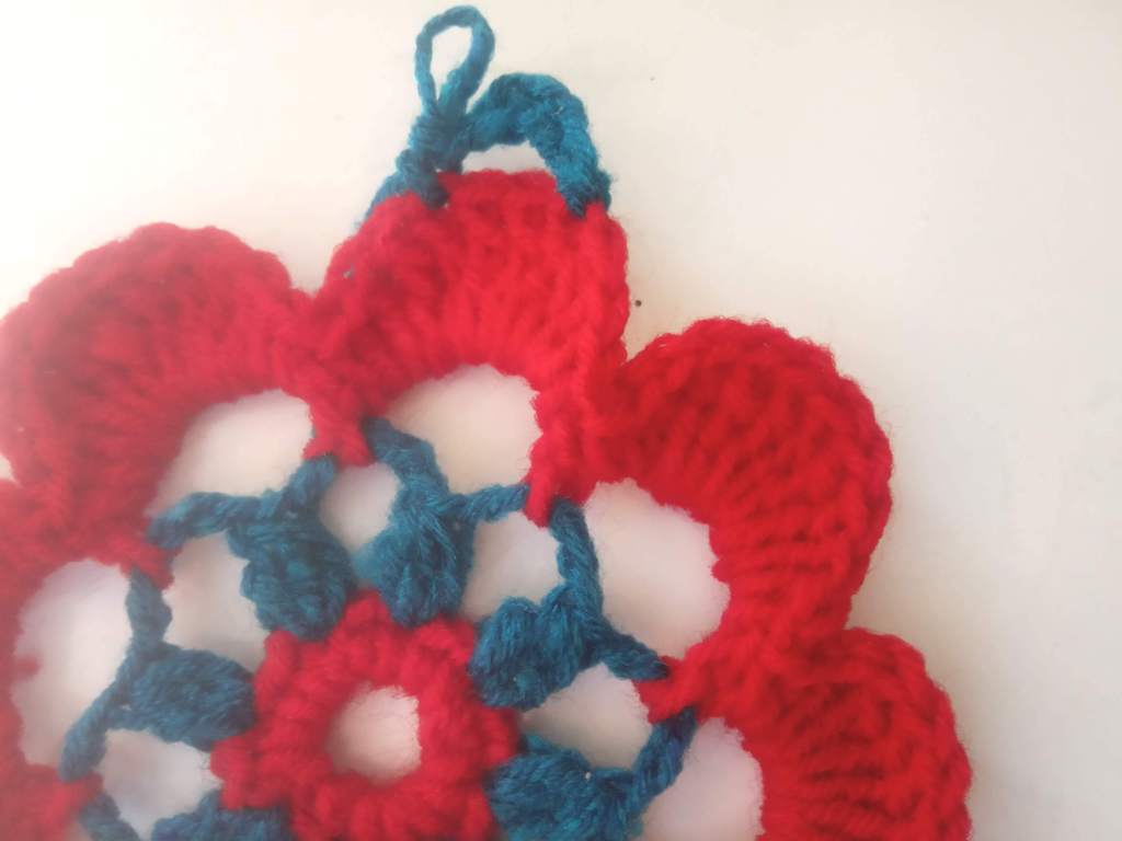 How to Crochet Tricolor Placemat - Free Pattern