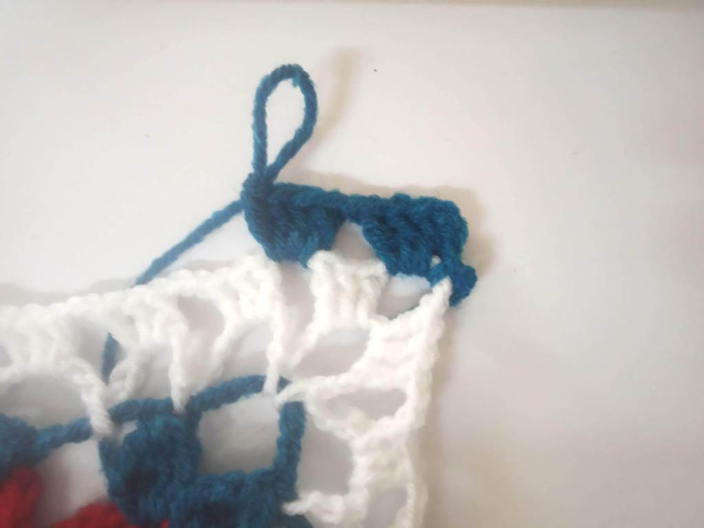 How to Crochet Tricolor Placemat - Free Pattern