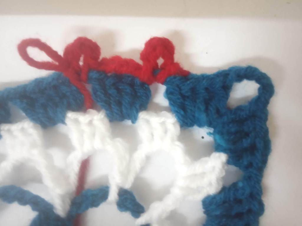 How to Crochet Tricolor Placemat - Free Pattern