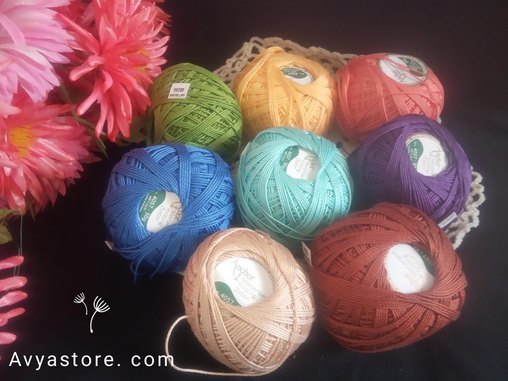 Yarn Review - Anchor Mercerised Knitting Cotton