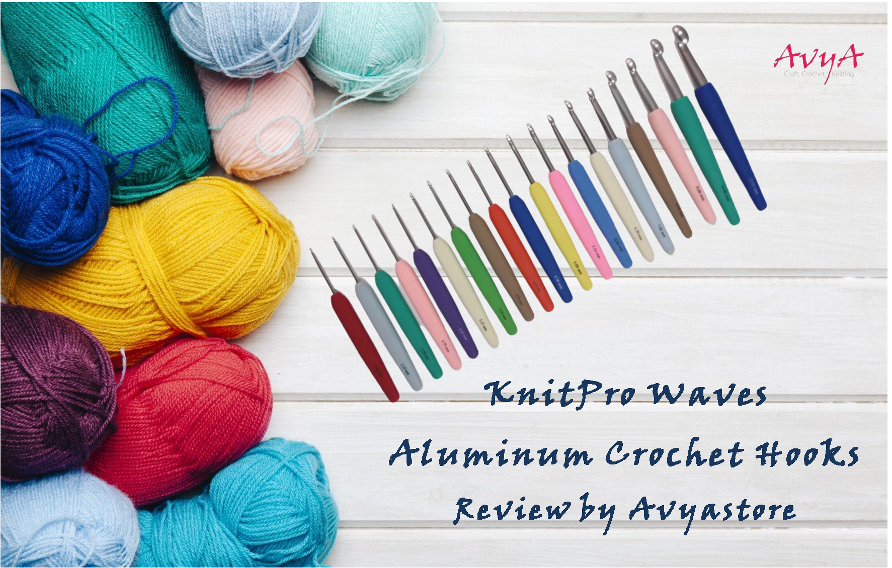 KnitPro Waves Aluminium Crochet Hooks Review