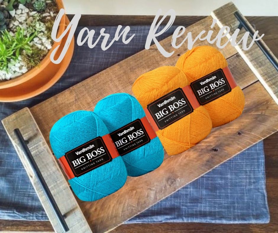 Yarn Review -Vardhman Big Boss Wool.