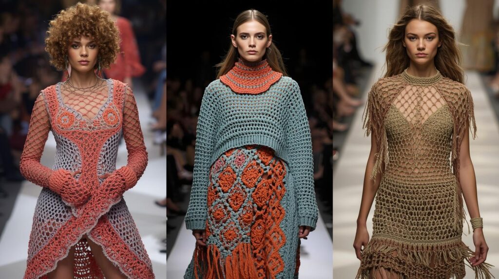 Crochet on Runways & Designer Collections