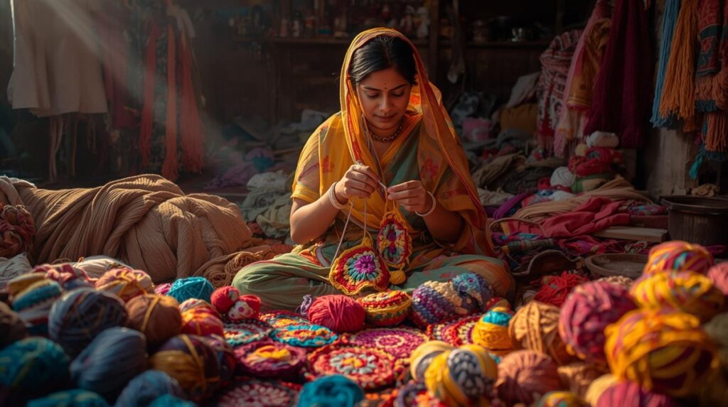 Indian Crochet Fusion Designs Making Noise Worldwide