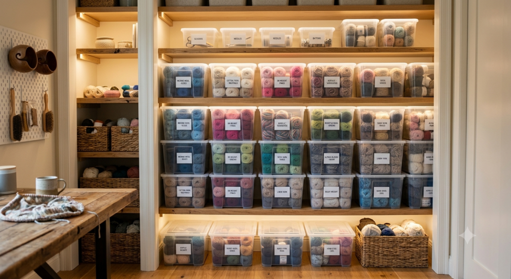 Organizing Your Crochet Stash for a Productive Year: A Simple Guide Every Crocheter Needs