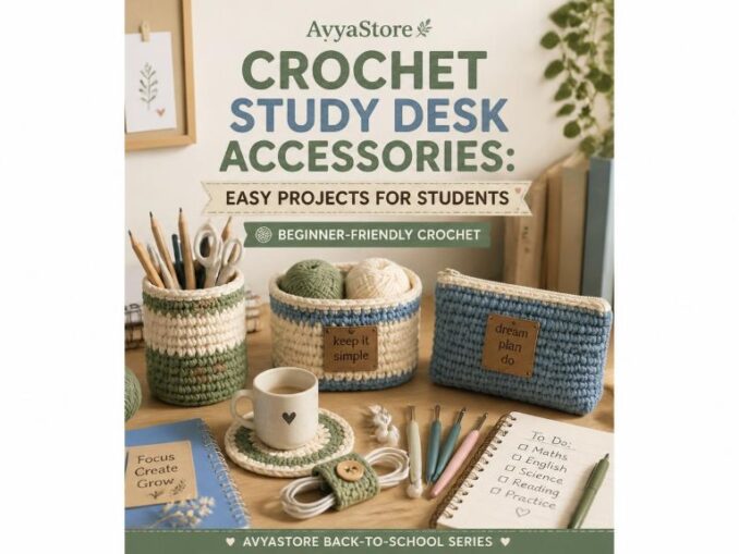 Crochet for Beginners: Back-to-School Series – Easy Projects You’ll Actually Use