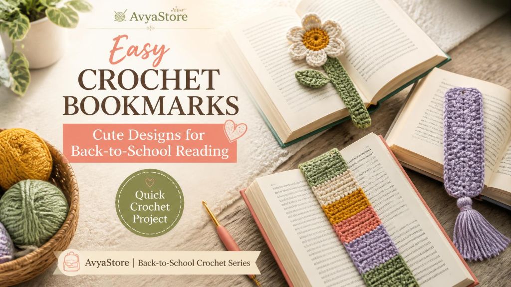 Crochet for Beginners: Back-to-School Series – Easy Projects You’ll Actually Use