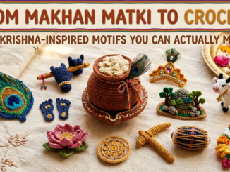From Makhan Matki to Crochet: 12 Krishna-Inspired Motifs You Can Actually Make