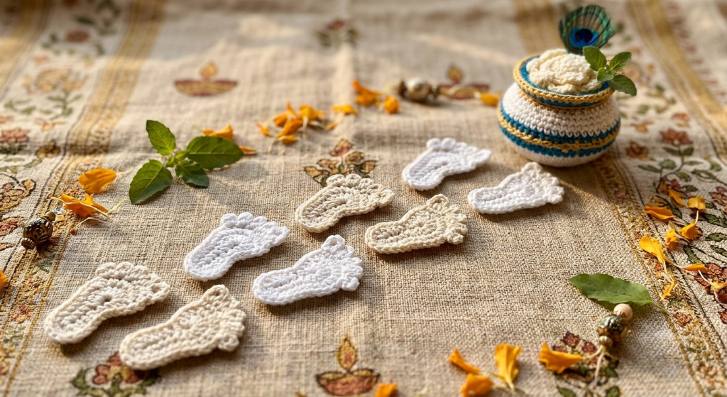 From Makhan Matki to Crochet: 12 Krishna-Inspired Motifs You Can Actually Make