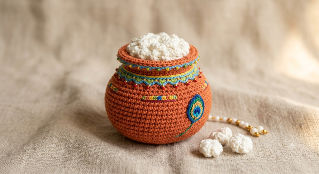From Makhan Matki to Crochet: 12 Krishna-Inspired Motifs You Can Actually Make