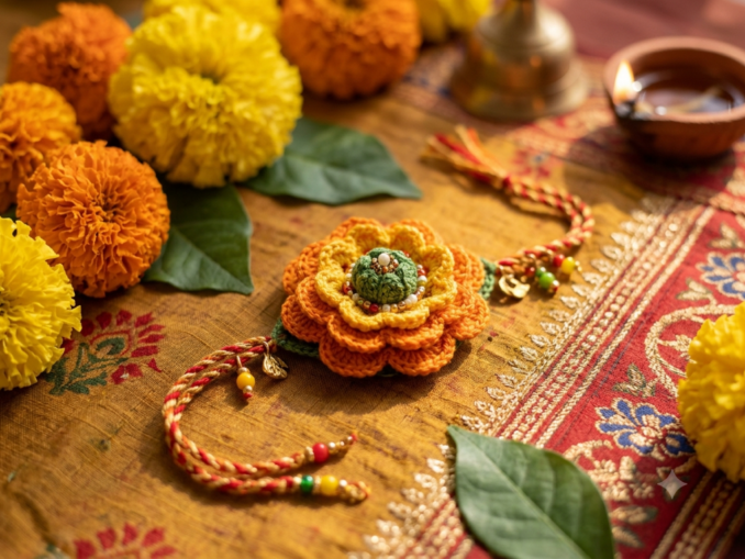 Indian-Inspired Crochet Rakhi Designs: 12 Beautiful Ideas Using Traditional Colours & Motifs